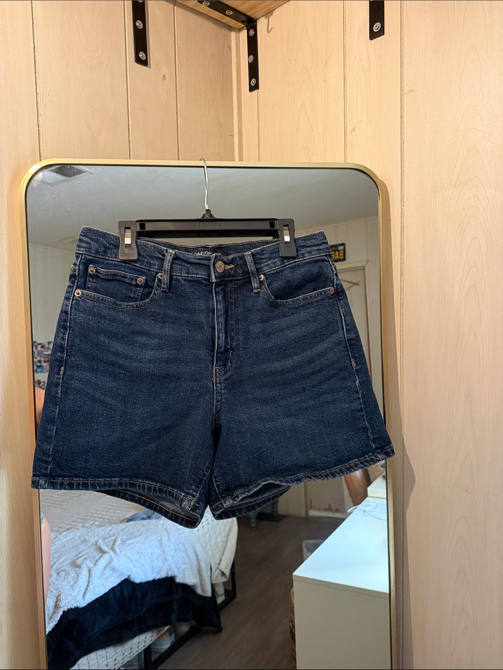 Calvin Klein Jeans Dark Indigo Denim Shorts